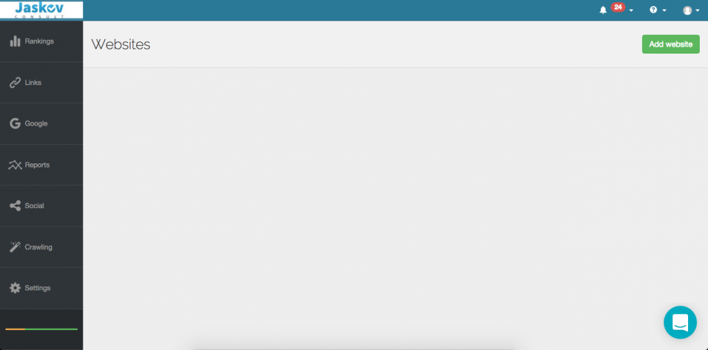 How to add website on AWR