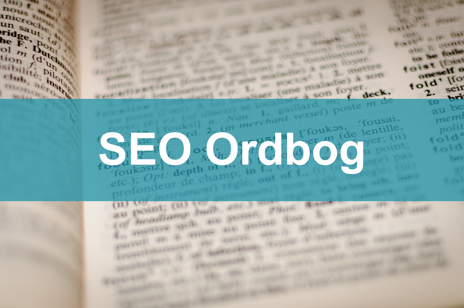 SEO Ordbog